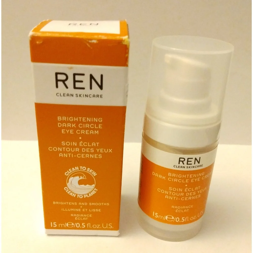 REN Radiance Brightening Dark Circle Eye Cream 0.5oz